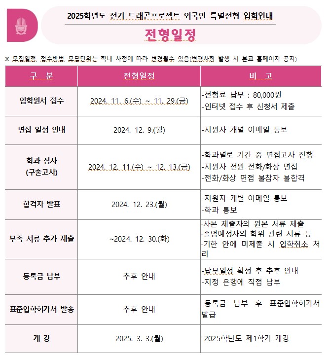 모집요강